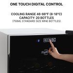 Koolatron Urban Series 20-Bottle Wine Cooler