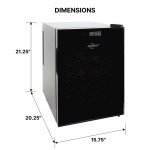 Koolatron Urban Series 20-Bottle Wine Cooler