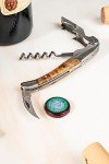 Elegant Wood Handle Corkscrew Wine Opener Set