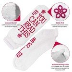 Funny Wine Glass and Socks Gift Set