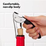OXO Double Lever Steel Waiter's Corkscrew