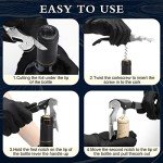 Heavy Duty Waiter’s Corkscrew Wine Opener Tool