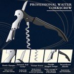 Heavy Duty Waiter’s Corkscrew Wine Opener Tool