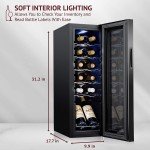 Schmecke Freestanding 12-Bottle Wine Cooler