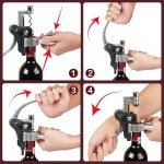 9-Piece Stainless Steel Wine Opener Set