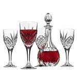 Godinger Dublin 5-Piece Wine Glass and Decanter Set