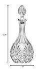 Godinger Dublin 5-Piece Wine Glass and Decanter Set