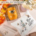 Bee-Themed Wine Tumbler Gift Set - 3 Pieces