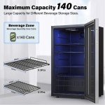 Yeego Freestanding Cooler for 140 Cans
