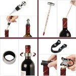 9-Piece Stainless Steel Wine Opener Set