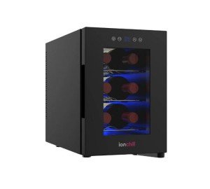 6-Bottle Mini Wine Cooler with Rack