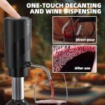 Electric Wine Aerator and Dispenser - USB Rechargeable