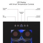 6-Bottle Wine Cooler with Rack & Temp Control