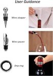 Wine Opener Set with Foil Cutter and Stopper