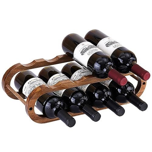 Navtcow 2-in-1 Wine and Bottle Organizer
