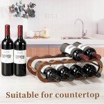 Navtcow 2-in-1 Wine and Bottle Organizer