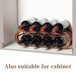 Navtcow 2-in-1 Wine and Bottle Organizer
