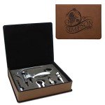 Personalized 5-Piece Wine Tool Gift Set