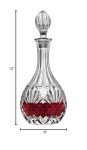 Crystal Wine Decanter Carafe 750ml by Godinger