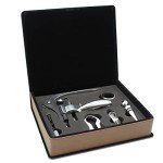 Personalized 5-Piece Wine Tool Gift Set