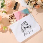 Horse-Themed Wine Tumbler Gift Set - 3 Pcs