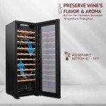 Schmecke 44-Bottle Freestanding Wine Cooler