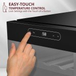 Schmecke 44-Bottle Freestanding Wine Cooler