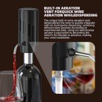 Electric Wine Aerator and Dispenser - USB Rechargeable