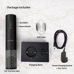 Secura Automatic Electric Wine Opener with Foil Cutter
