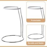 Lily's Home Wine Decanter Drying Stand and Brush