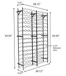 Sorbus Freestanding Wine Rack Holds 150 Bottles