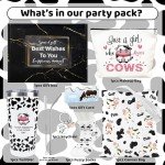 Cow Print Wine Accessories Gift Set for Women