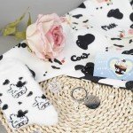 Cow Print Wine Accessories Gift Set for Women