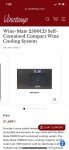 Vinotemp Wine-Mate WM-2500 Wine Cellar Cooler
