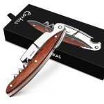CORKAS Prestige Waiter Corkscrew with Rosewood Handle
