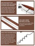 CORKAS Prestige Waiter Corkscrew with Rosewood Handle