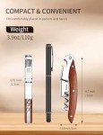 CORKAS Prestige Waiter Corkscrew with Rosewood Handle