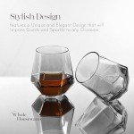 Elegant Black Glass Wine Decanter Set with Glasses