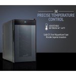 8-Bottle Wine Cooler with Digital Display