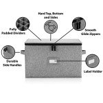 Stackable Wine Glass Storage Case - Set of 2