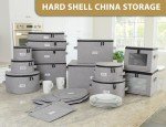 Stackable Wine Glass Storage Case - Set of 2