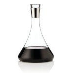 Viski Harrison Premium Chrome Wine Decanter Set