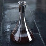 Viski Harrison Premium Chrome Wine Decanter Set