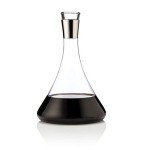 Viski Harrison Premium Chrome Wine Decanter Set