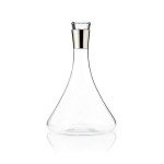 Viski Harrison Premium Chrome Wine Decanter Set