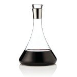 Viski Harrison Premium Chrome Wine Decanter Set