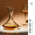 Krosno Handmade Wine Decanter - 25.4 oz
