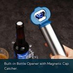 3-in-1 Wine Bottle Opener with Corkscrew & Cutter