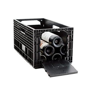 Stackable Wine Storage Crates for 36 Bottles