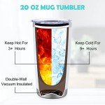 Cute Cow Print Wine Tumbler and Gift Set
